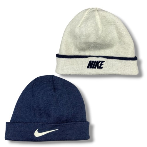 Vintage nike reversible beanie - nike,